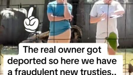 Two men trying to take a home from a deported homeowner