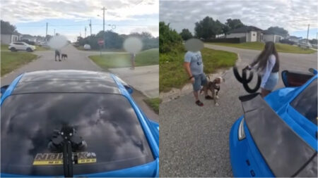 Florida Woman Pulls Weapon on Family Over Language Gap After Nearly Hitting Them With Her Porsche: ‘She Rich Though, Good Luck’ Florida woman Porsche road rage