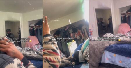 ICE Agents enter house in Oregon
