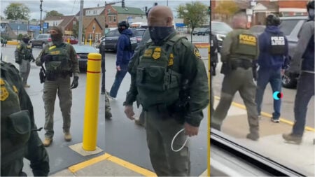 ICE Agent Armed to the Teeth is Bullied into Leaving Town By Local Unarmed Minnesota Man, ‘Bald boy can’t even get his words’ ICE laundromat