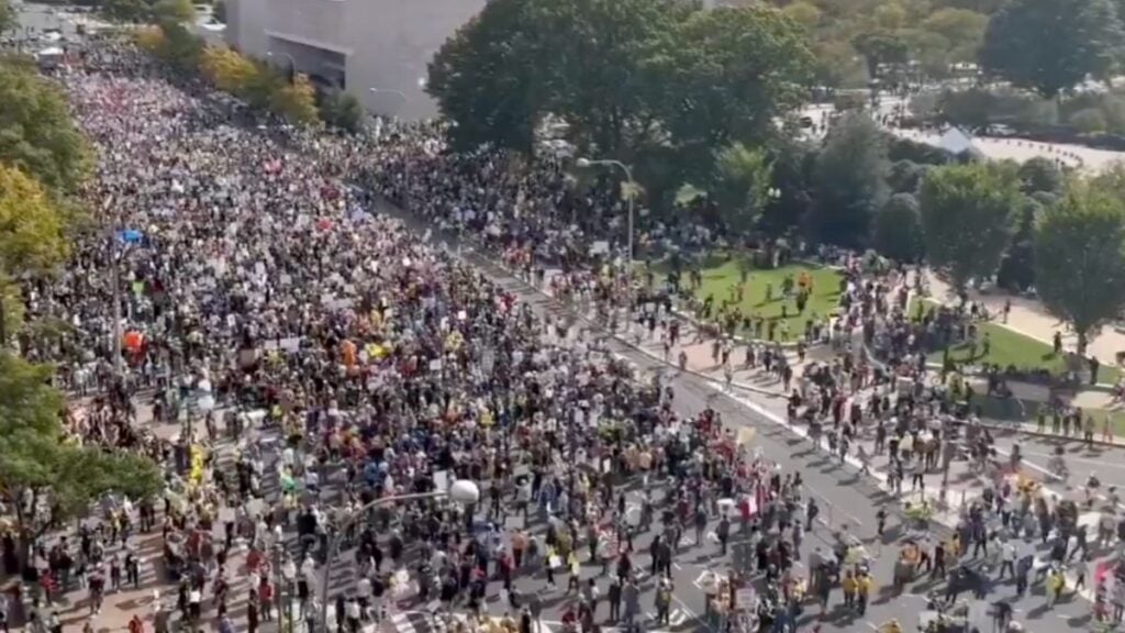 No Kings day protest in DC