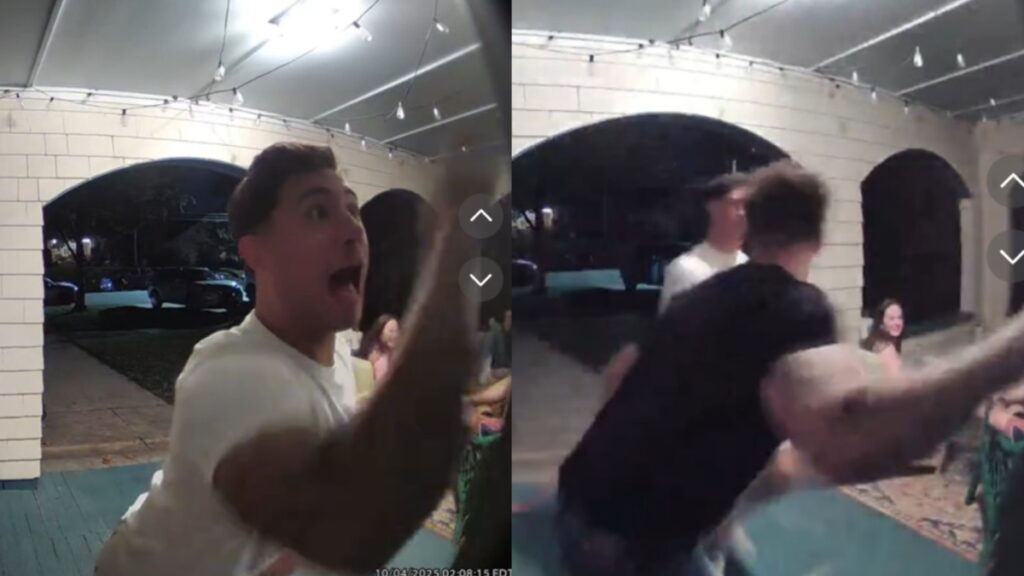 Men Playing Ding Dong Ditch In South Carolina Don’t Realize The Residents Are Sitting On Their Porch: ‘This Is Gold’ South Carolina Ding Dong Ditch gone wrong