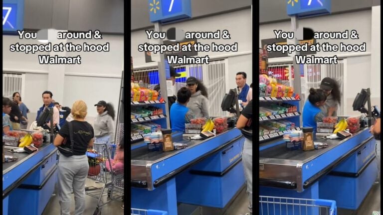 Walmart South Sacramento Cashier Confrontation