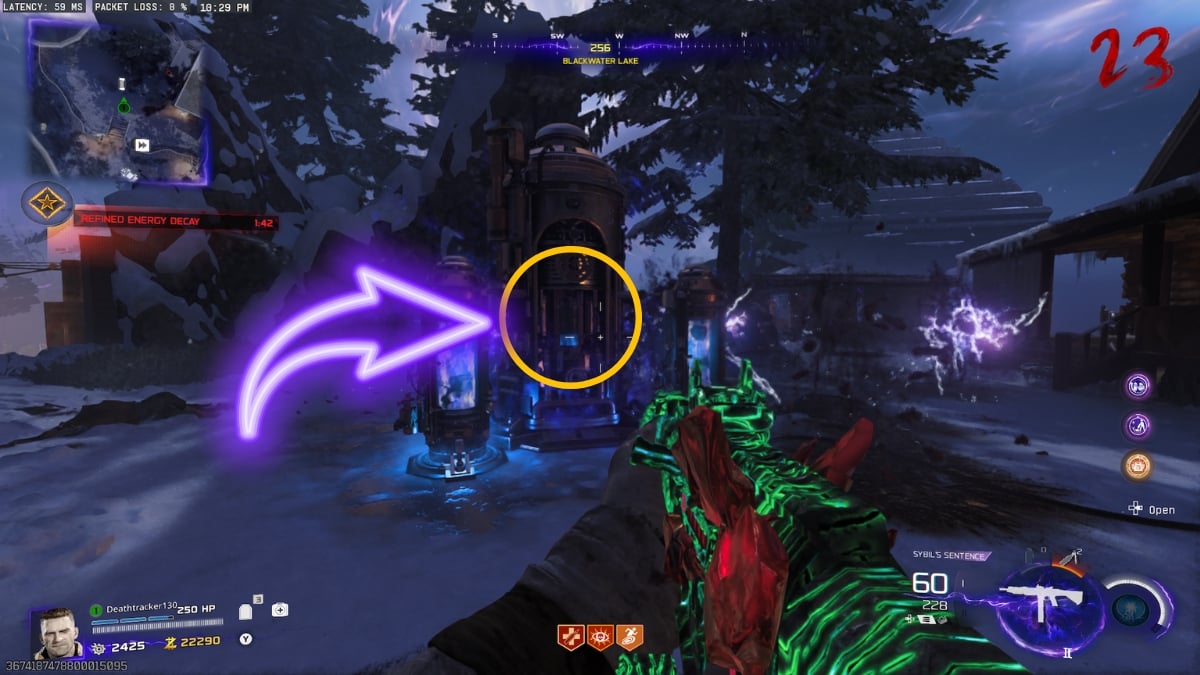 Aether canister easter egg - Blacklake Water