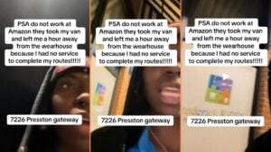 Angry Maryland Woman Reportedly Stranded by Amazon After They Took Her Van 'They Left You Outside in the Winter at Night'