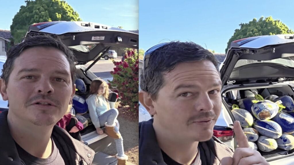 Arizona Furniture Flipper Restores and Sells Couch Set to Provide Turkeys to Families in Need