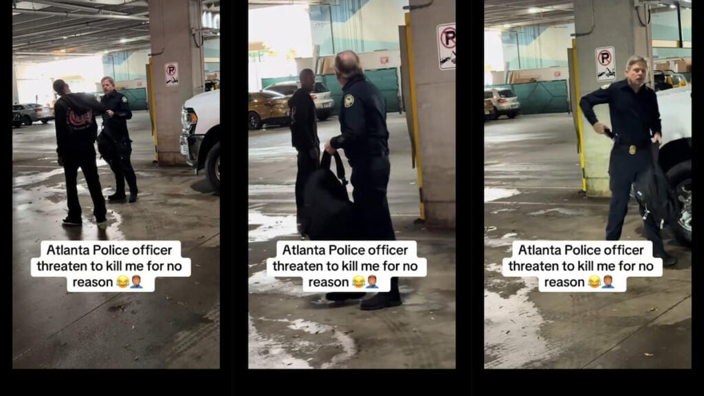 Atlanta Rapper CoreySSG Police Officer Altercation