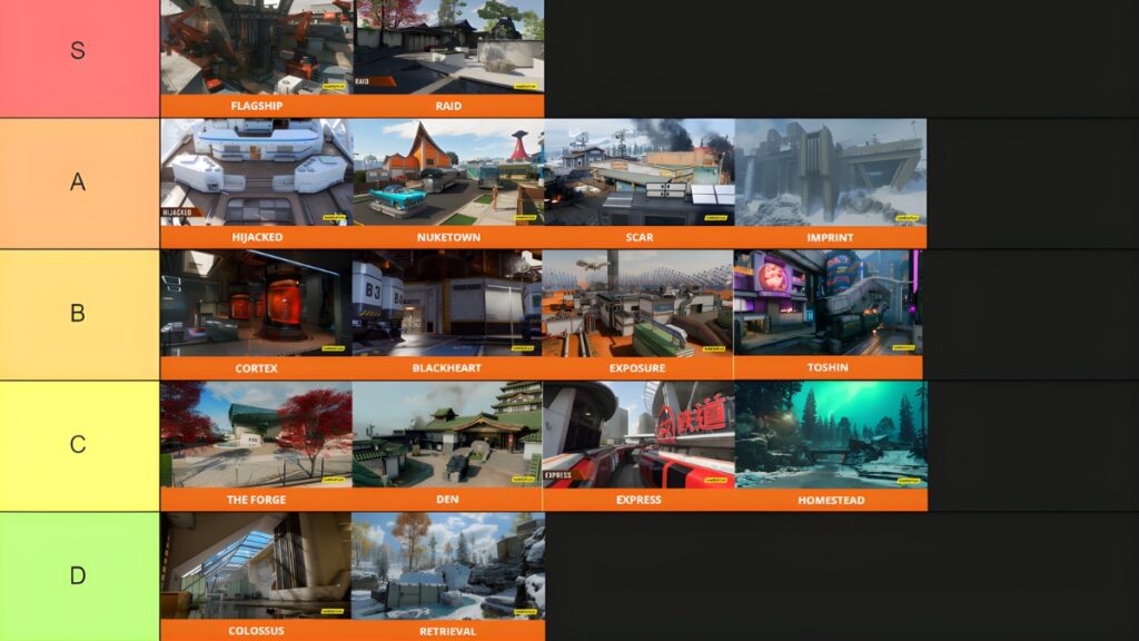 Black Ops 7 Multiplayer Maps Ranked