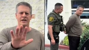 California Man Arrested After Shoving Cameraman