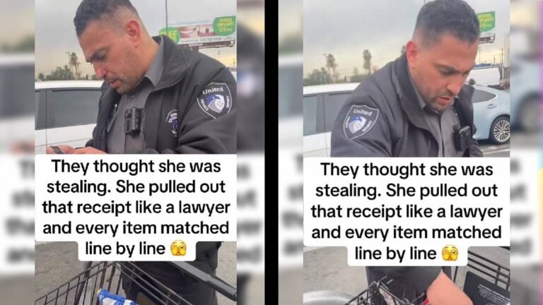 California Security Guard Falsely Accuses Customer of Stealing: ‘Walk Back and Say You Want to Return EVERYTHING’ California Security Guard Stealing