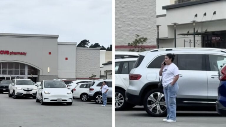 California Woman 'Acting Like She Doesn’t Understand English' Causes Traffic Jam