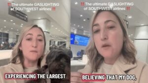 California Woman with Cystic Fibrosis and Diabetes Horrendously Gaslit by Southwest Airlines Over Service Dog