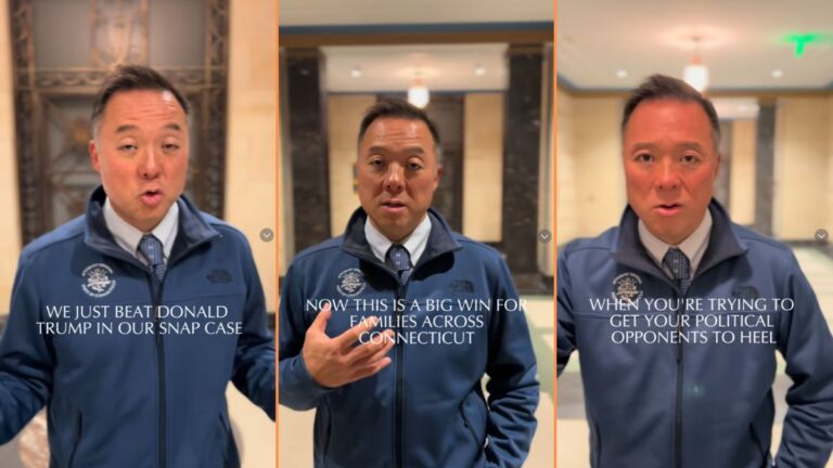 Connecticut General Attorney Wins Snap Case Against Donald Trump 'Food Should Never Be Weaponized'