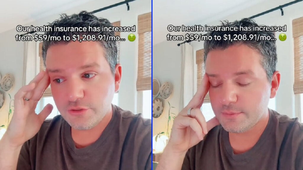 Distraught Arizona Couple Floored By Sudden Health Insurance Costs Spiking to $1200 a Month, ‘This was part of the Republican plan’ Distraught Arizona Couple Floored By Sudden Health Insurance Costs Spiking to $1200 a Month