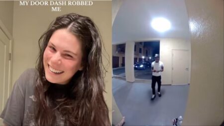 Arizona DoorDash Driver steals food