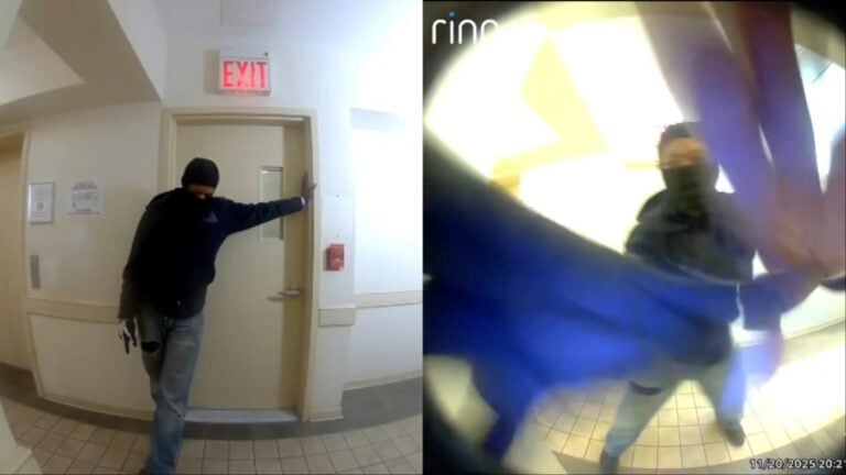 Florida man attacks door and gets pepper-sprayed