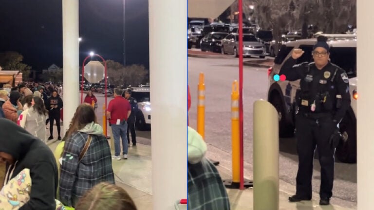 Georgia Cop Has to Bring Out the Mom Voice as She Scolds Unruly Customers on Black Friday
