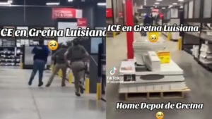 ICE Agents in Gretna, Louisiana Chase Man Into Floor & Decor During Raid Near Home Depot: ‘I Hear They Have Great Deals on Ice Scrapers ATM’