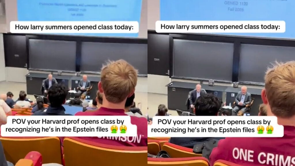 Harvard Campus in Cambridge Erupts Online After TikTok Shows Professor Talking About His Epstein Connection: ‘What a Joke He Is’