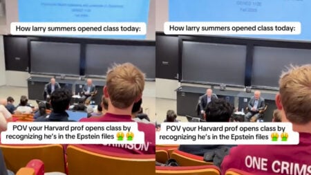 Harvard Campus in Cambridge Erupts Online After TikTok Shows Professor Talking About His Epstein Connection: ‘What a Joke He Is’