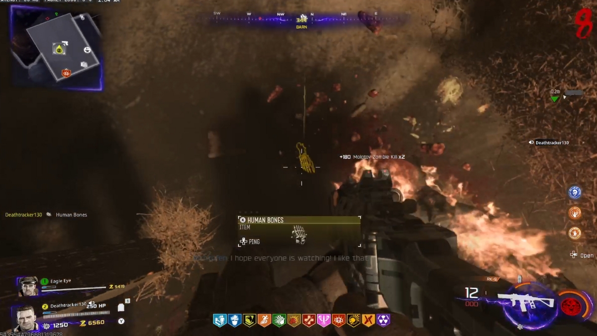 Human Bones Ashes of the Damned EE