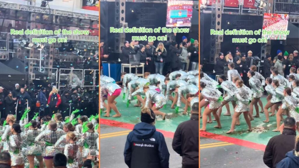Insane Footage Shows New York Thanksgiving Parade Dancers Performing on Horse Poop 'Is this Not a Gigantic Health Hazard'