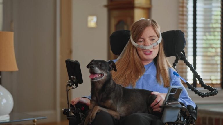 Maryland Woman Struck With ALS Has Her Spirits Raised By Beloved Pet Store's Donation of ALS-friendly Leash