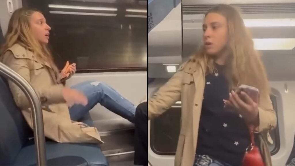 Angry Karen Plays Victim After Using Seat as Footrest on New Jersey Train: ‘To the People Shaming Her: Thank You’ New-Jersey-Karen-Plays Victim After Using Train Seat As Footrest
