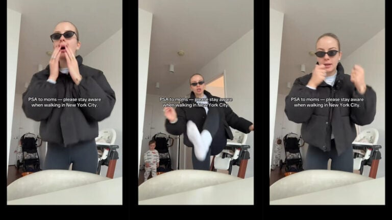 New York Mom Homeless Man Attack