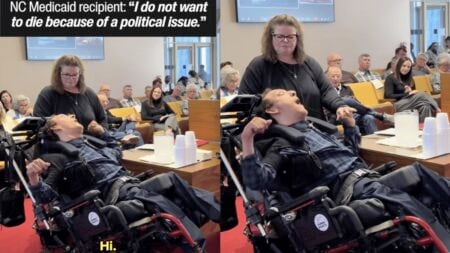 North Carolina Disability Rights Activist with Cerebral Palsy Advocates for Medicaid in a Powerful Way