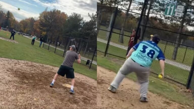 Frustrated Ohio Man Hilariously Loses His Cool During Adult Softball Game: ‘I Need Tickets to This’ Ohio man gets heated at adult softball game