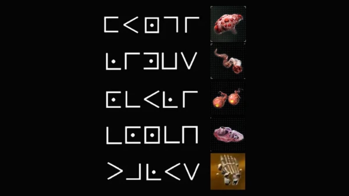 Ritual Items Cypher Ashes of the Damned