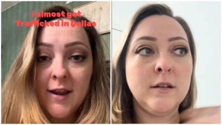 Scared Mom Dallas Walmart Trafficking