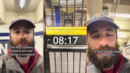 Shocked New Yorkers Discover New, Unsafe Emergency Exit Doors in Subway 'Completely Negating the Purpose of Emergency Doors That's So Crazy'