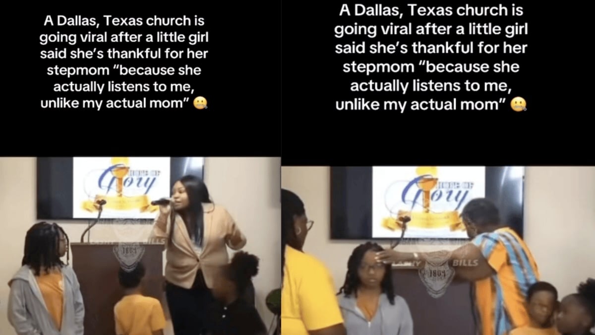 Texas Girl Praises Her Stepmom Over Her Biological Mom, Only to Be Belittled by Church Members: ‘This Is Why Folks Don’t Go to Church’