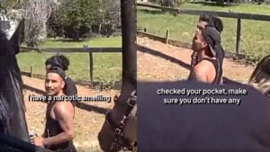 Lubbock Texas Man Takes Off After Officer Jokes His Horse Can Sniff Out Narcotics: ‘Obviously, This Was His First Rodeo’