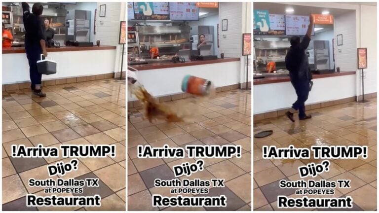 Texas customer has meltdown in Popeyes