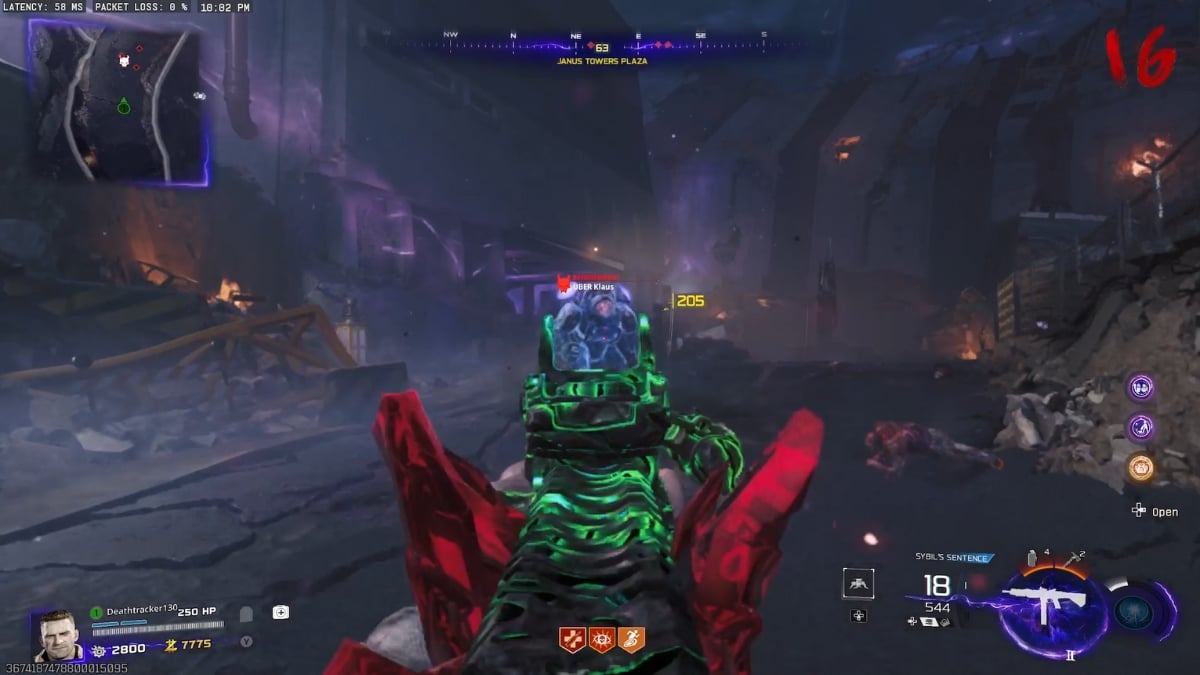 UBER Klaus ashes of the damned