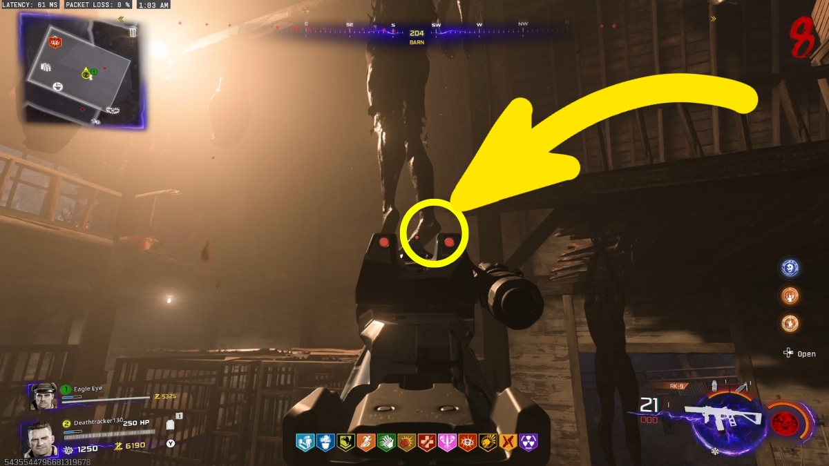 Vandorn Farm zombies feet EE