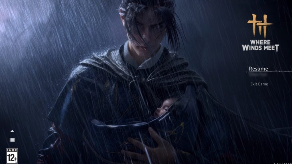 Where Winds Meet Character Selection