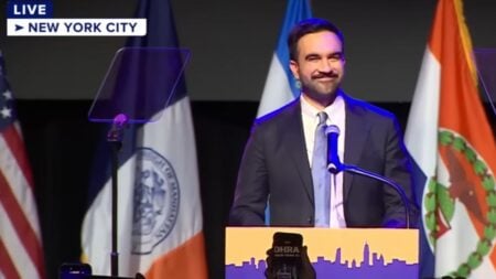 Zohran Mamdani delivers victory speech in New York City