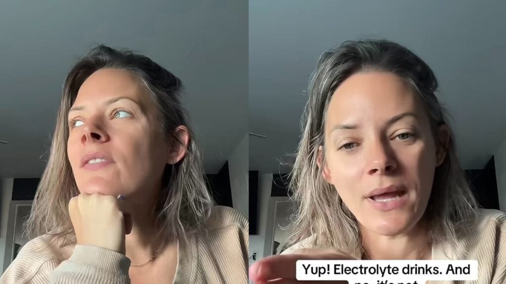 Florida Woman Sounds Alarm After Her Kidney Function Drops from Using Liquid I.V.: ‘Just Drink Water Everyone’ A picture of the Florida woman.