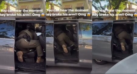 Chicago ICE Break a Man’s Arm After Smashing Into a Car and Detaining Him: ‘These are Literal Terrorists’ Chicago ICE break a man's arm