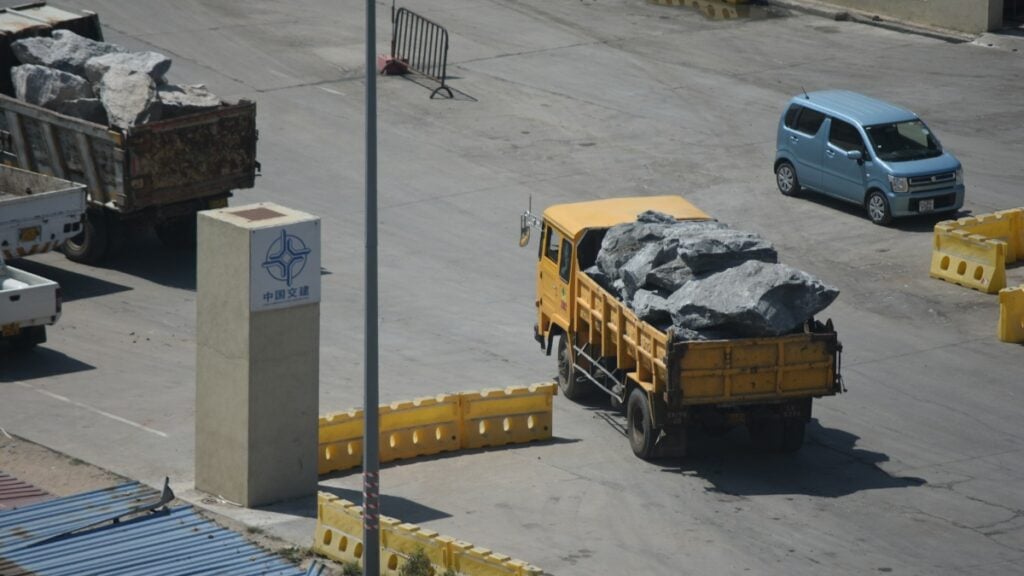 workers stole woman's driveway