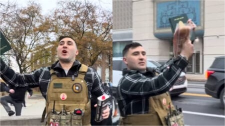 GOP candidate insults and burns Quran