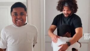 Idaho boy gets wish after friends knock on his door