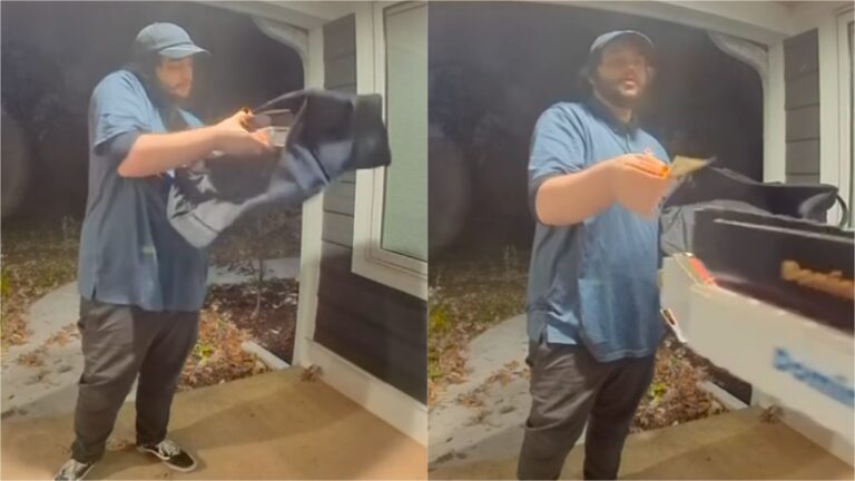 Illinois man takes pizza without paying