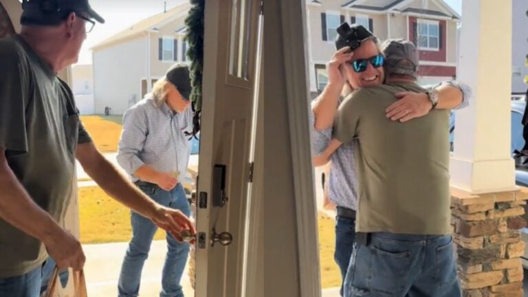 South Carolina man reunites with brother after family prank