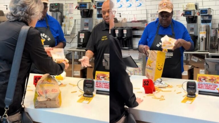 Rude Tennessee Karen Dumps Fast Food Meal On Counter While Complaining About Her Order: ‘God Forbid A Boomer Is Inconvenienced’ Tennessee Karen dumps food at Hardee's