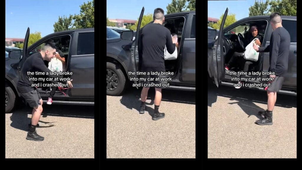 Furious Albuquerque Man Loses It on Homeless Woman Who Broke Into His Car: ‘She’s Clearly Struggling in Life’ Albuquerque Homeless Woman Car Break In